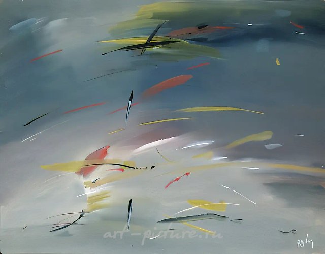 Безнадёжно ищу тебя, 1989, бумага, гуашь, 40х50. Собственность автора