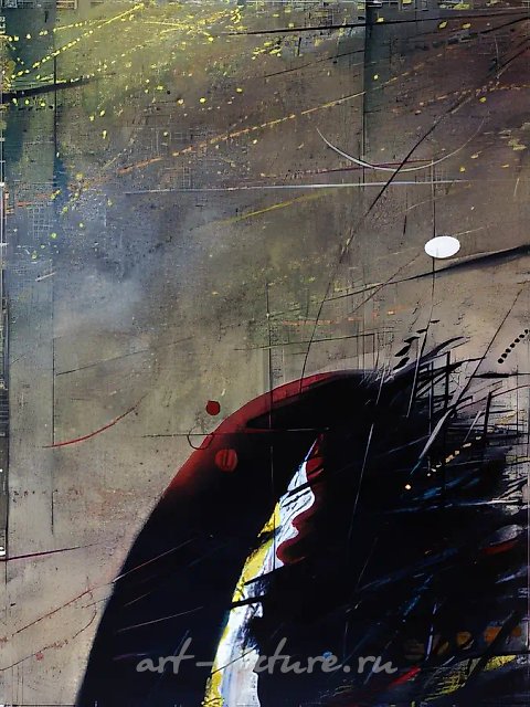 Ситуация, 1991, бумага, см. техника, 62х50 Частное собрание. Германия.