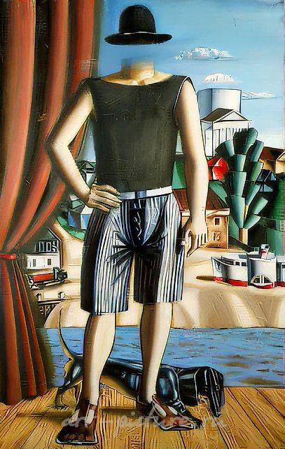 Реквием, 1989, холст, масло, 160х100. Собственность автора