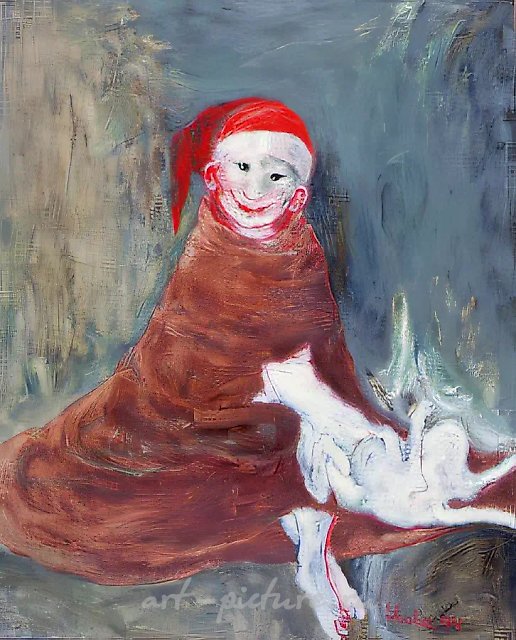 Вадик, 1994, холст, масло, 92х73. Собственность автора