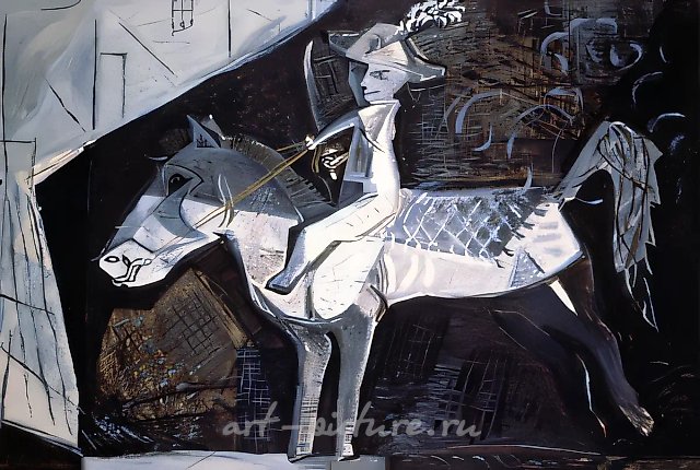 Всадник II, 1993, холст, масло, 65 х 93 см Собственность автора