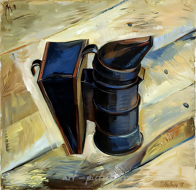Дымарь, 1995, холст, масло, 40 х 42 см Собственность автора