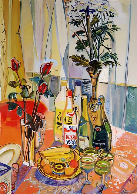 Последний день уходящего года, 1996, холст, масло, 93 х 65 см Собственность автора