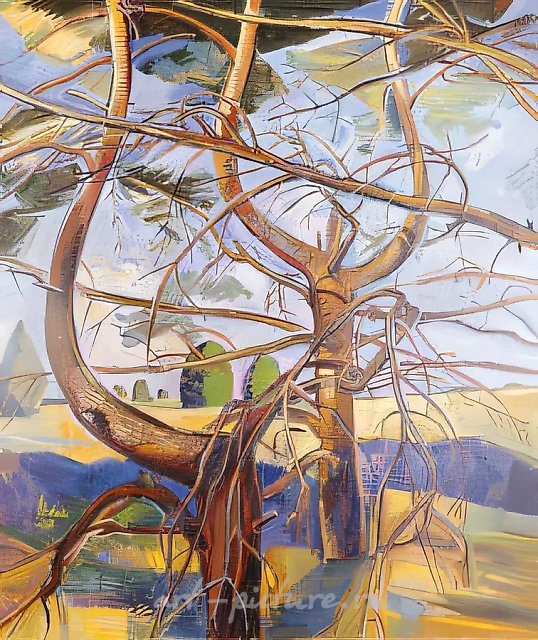 Я лиру посвятил..., 1997, холст, масло, 115х100 Собственность автора