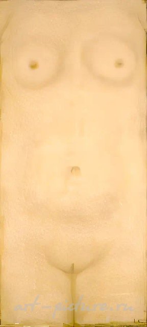 Без названия, 1994, холст, масло, 110х58 Собственность автора