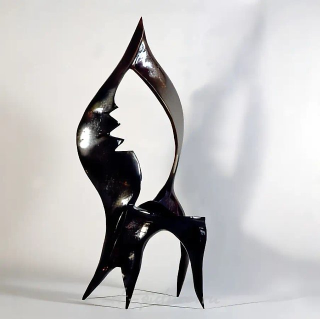 Fly Me to the Moon, 1992, бронза, 75х60х20