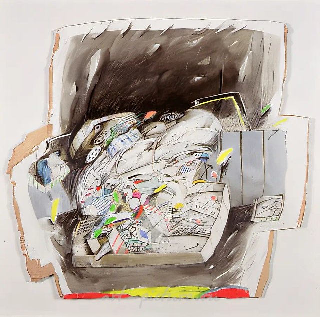 归来的时光，1994年，木板，油画，120×120