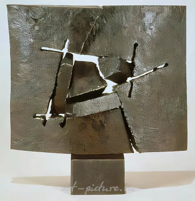Подмигивание, 1993, сталь, 30х25