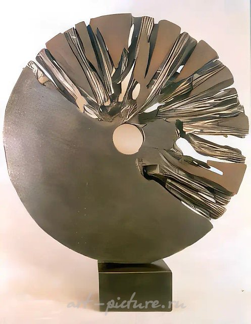 Затмение, 1994, стальная скульптура, D — 70