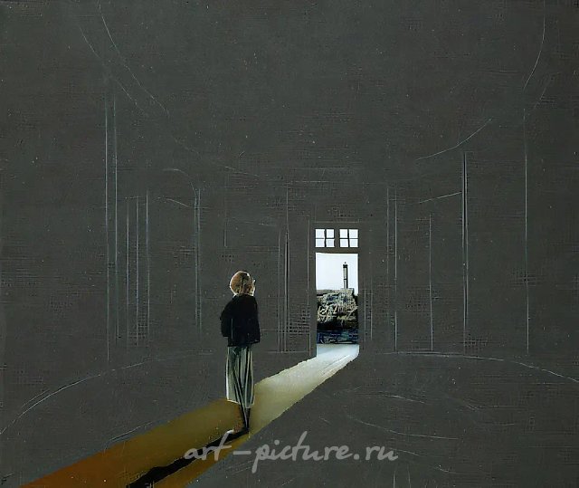 Regard, 1994, холст, масло, 46х55