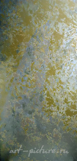 Main River, 1990, canvas, oil, 210x102.5 cm. Author`s property
