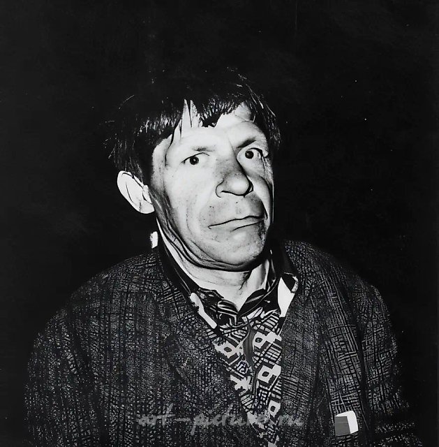 Опыт жесткой фотографии - 2, 1988, Ч/Б фотография, 50х60 см Собственность автора