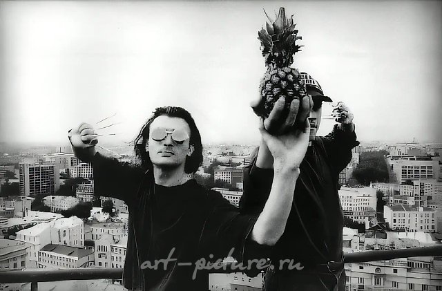 Платиновый век, 1995, Фотодокументация перформанса,