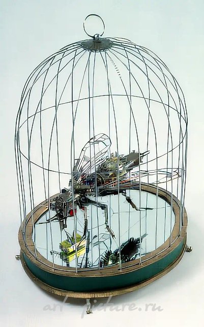 Пленница, 1994, Смешанная техника, H=47 см Частное собрание, Швеция