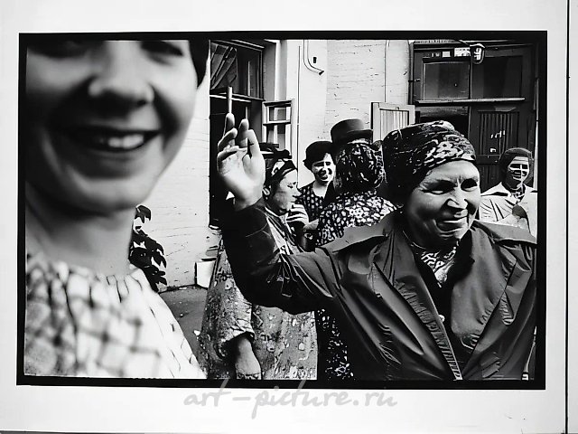 Из серии "Свадьба дворников", 1983,  ,