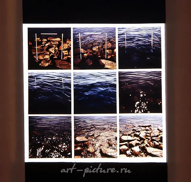 Артефакты. Из серии "Вдох-выдох моря", 1992, Цветной слайд, 6х6 см Собственность автора