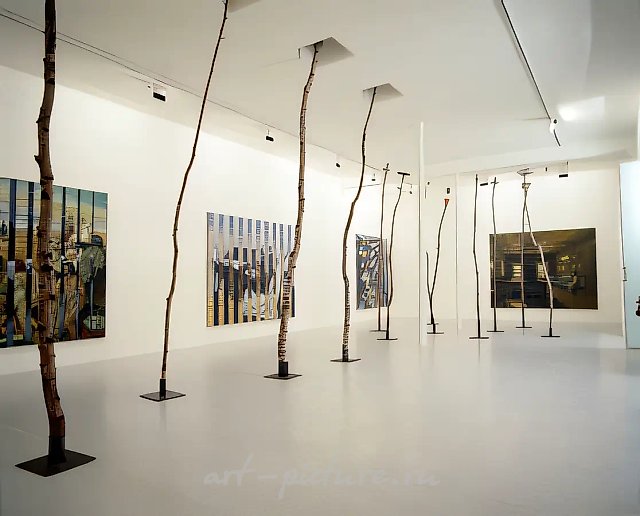 中俄高地，1990年，木材、金属，A.普特曼收藏，法国巴黎
