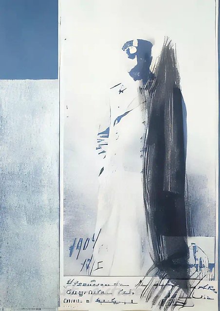 Вишневый сад. Гаев, 1990, Цветная литография, 75х55 см Тираж