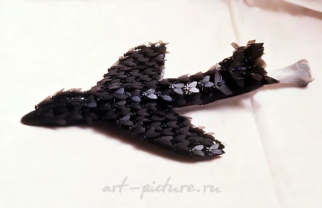 苍蝇，1991年，混合材料，10×15×18厘米