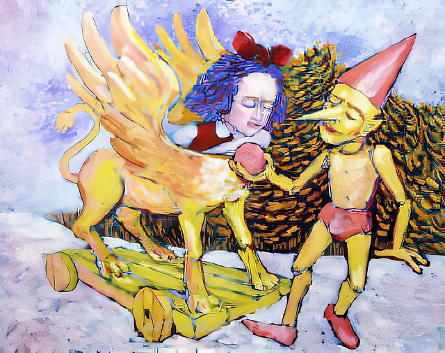 Сфинкс, 1993, Холст, масло, 90х100 см Собственность автора