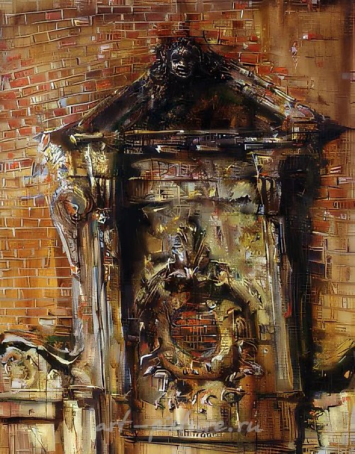 Стена II, 1988, Холст, масло, 150 х 115 см Собственность автора