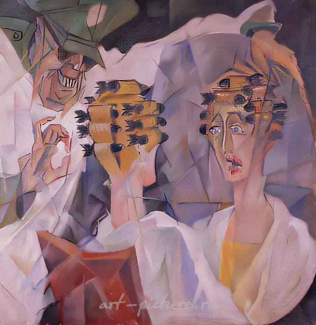 Абрамов. Из серии "Карикатуры из журнала "Крокодил", 1975,  , 70х70 см Собственность автора