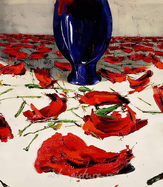 Искусство умирать, 1994, Холст, масло, 100х80 см Собственность автора