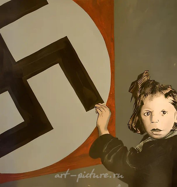 Swastika, 1992, Acrylic on canvas, 120x120 cm Author’s property