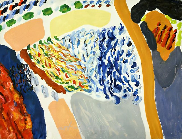История, 1982, масло на холсте, 180x200. Собственность автора
