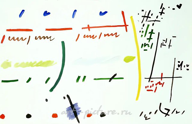 Из серии «Конструкция и структура», 1994, бумага, гуашь, акварель, 50x74. Собственность автора