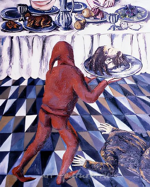 Иоанн-Креститель, 1993, Холст, масло, 170х140 см Museum Ludwig, Кельн, Германия