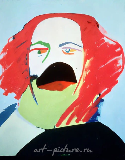 Карл Маркс, 1989, Холст, масло, 171х150 см Частное собрание, Германия