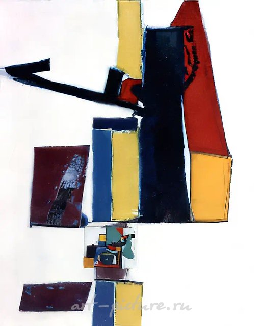 Модус первый, 1991, Холст, масло, 160 х 110 см Собственность автора