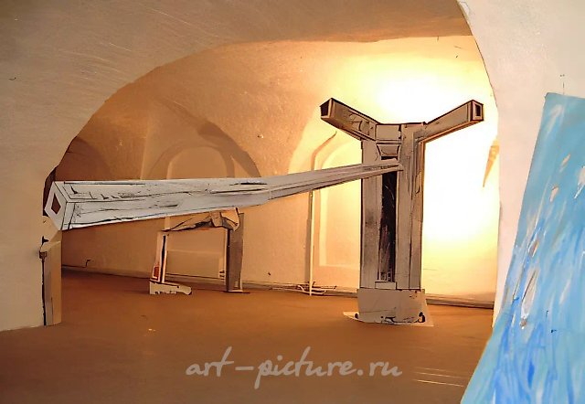 Выбор Масштаба, 2001,  инсталляция, объекты,