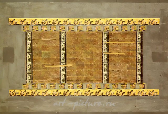 Без названия, 1994, Смешанная техника, 160 х 220 см Собрание Сбербанка, Москва