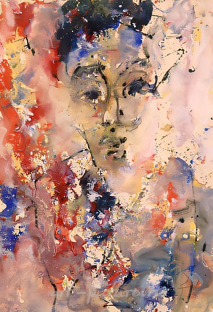 Портрет В.Немухина, 1968, холст, масло,   Собрание В.Немухина