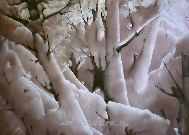 Сновидение № 3, 1995, акварель, гуашь, картон, 30 х40