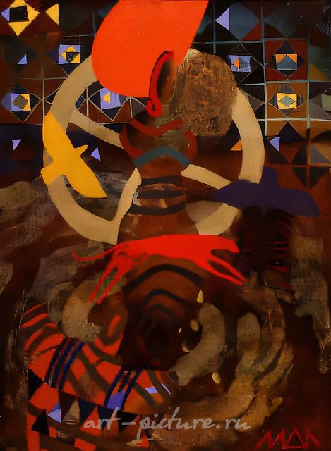 Полдень, 1992, холст, масло, 75x55 см. Частная коллекция, Германия