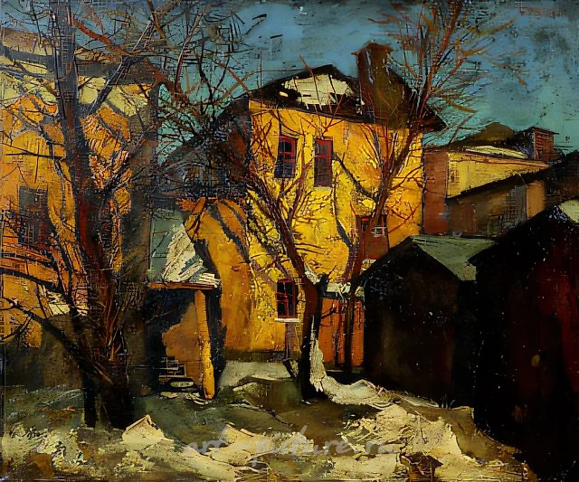 Марток, 1995, холст, масло, 50х60