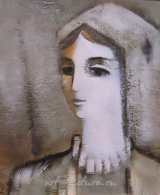 Portrait, 1997, canvas, oil, 60x50. Author`s property