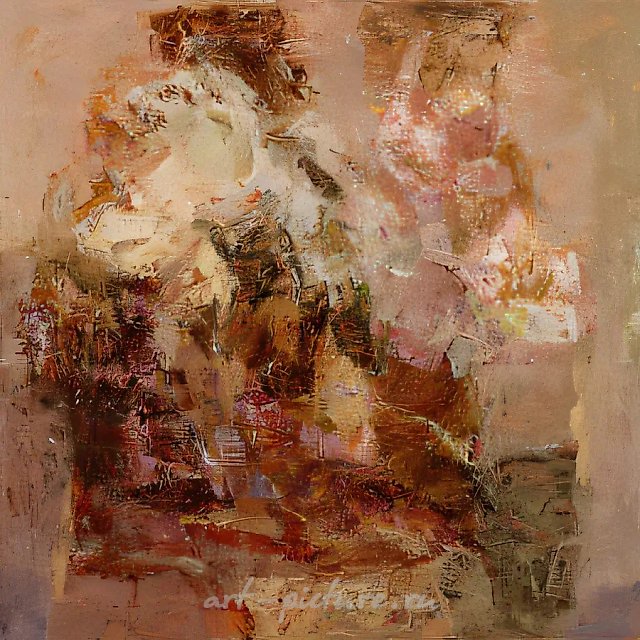 Букет., 1997, холст, масло, 70х70