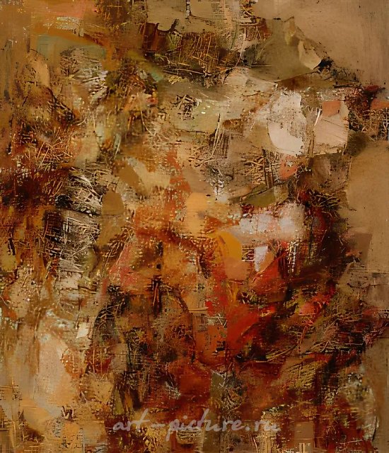 Композиция, 1997, холст, масло, 80х70