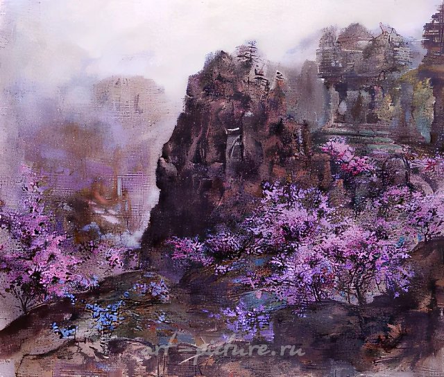 Майская ночь, 1996, холст, масло, 70х80
