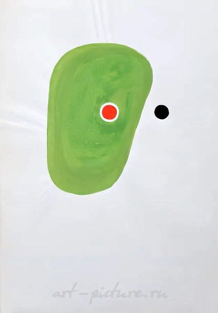 Сигнал., 1959, бумага, темпера, 80 x 56