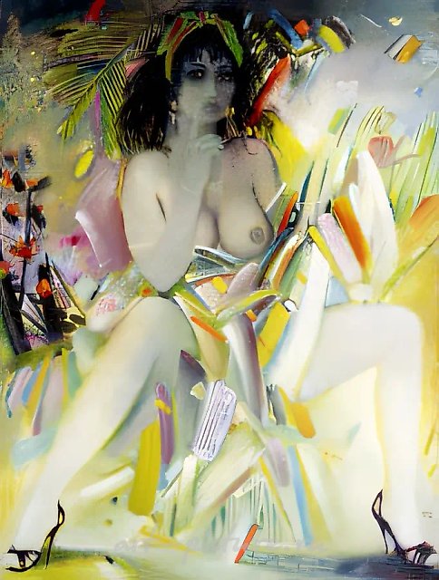 Tropical dream, 1991, oil on canvas, 120x93 Author’s property