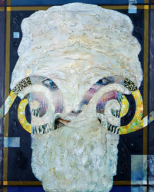 Пергам, 1996, холст, см.техника, 100 х 80