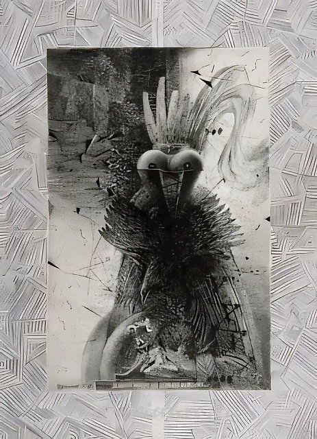 Король людей, 1994, смешанная техника, автолитография, 87х58 Собственность автора
