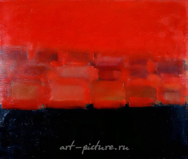 Без названия, 1993, картон, масло, 79х97 Собственность автора