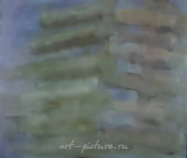 Untitled, 1992, cardboard, oil, 75x86 Author's property