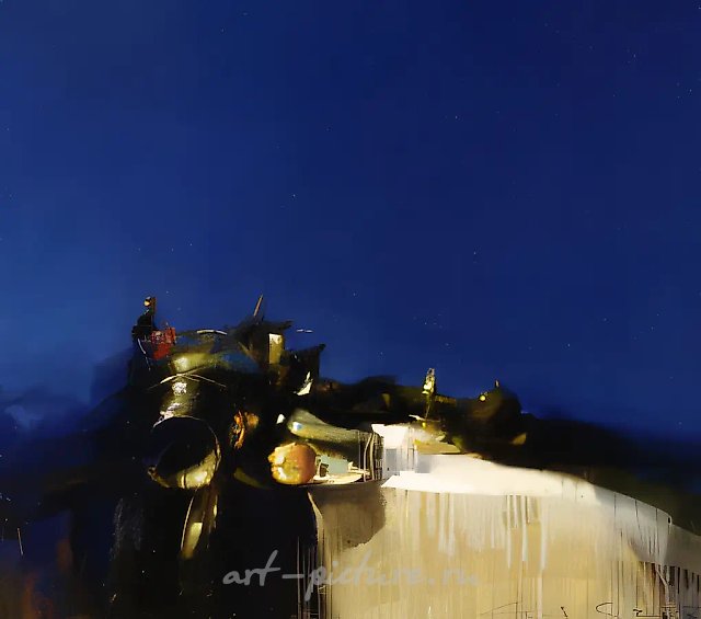Study of Old Masters II, 1997, canvas, oil, 118.5x129.5